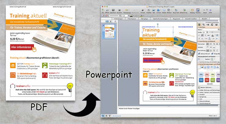 Hier finden Sie professionelle und kostenlose PowerPoint-Vorlagen