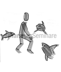 Grafik Im Haifischbecken