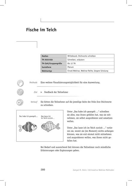 zum Tool: Webinar-Methode: Fische im Teich