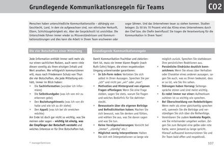 Führungswissen kompakt: Grundlegende Kommunikationsregeln für Teams