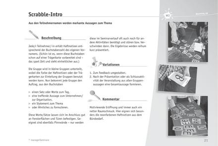 Trainingsspiel: Scrabble-Intro