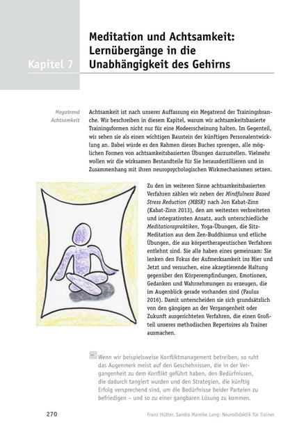 Neuro-Training: Meditation und Achtsamkeit