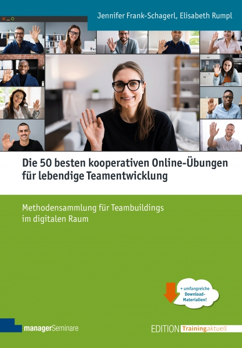 zum Buch: Die 50 besten kooperativen Online-Übungen für lebendige Teamentwicklung