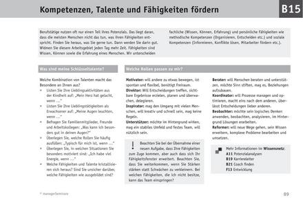 zum Fachbeitrag: Führungswissen kompakt: Kompetenzen, Talente und Fähigkeiten fördern